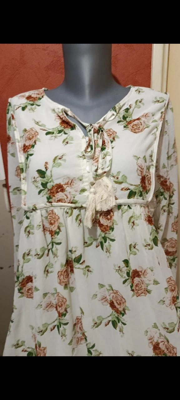 Bohemian chic floral maxi dress size S/M – photo 11
